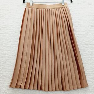 Skirt Midi Maison Jules Flowy Pleated Balletcore Soft Girl Whimsy French Size S